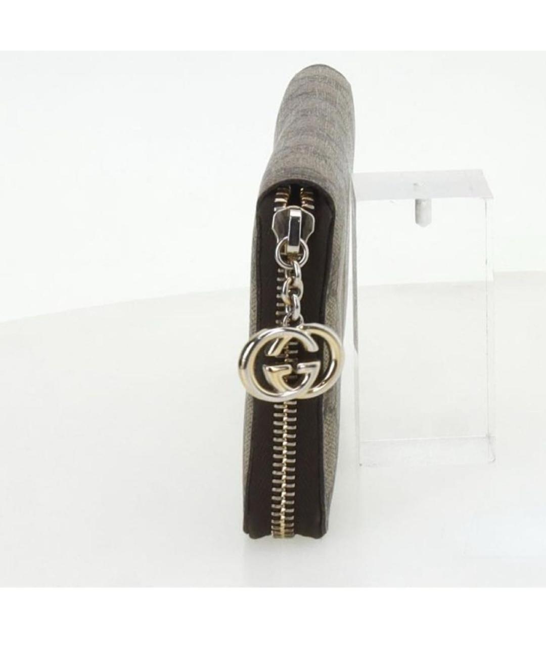 GUCCI Бежевый кошелек, фото 4