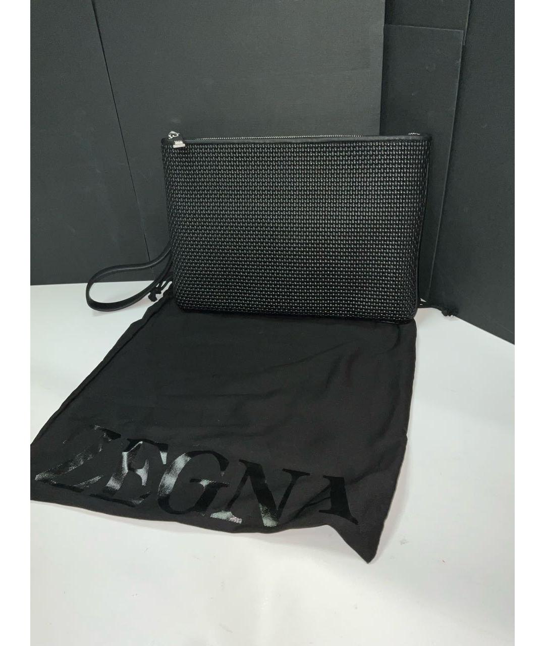 KITON Черная кожаная папка для документов, фото 9