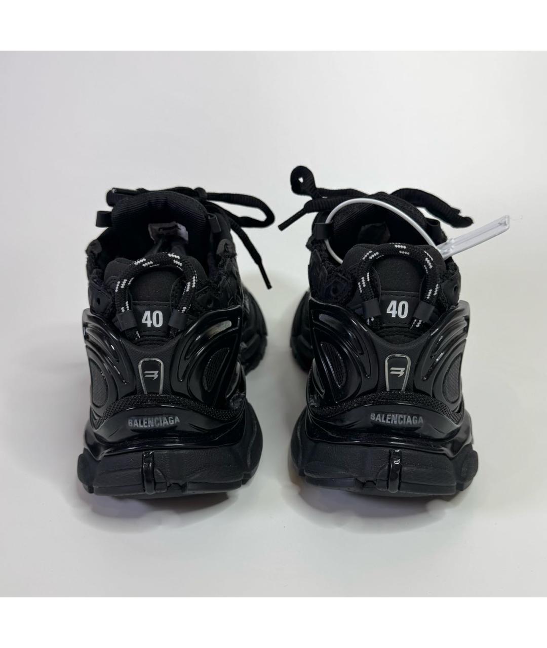 BALENCIAGA Черные текстильные кроссовки, фото 6