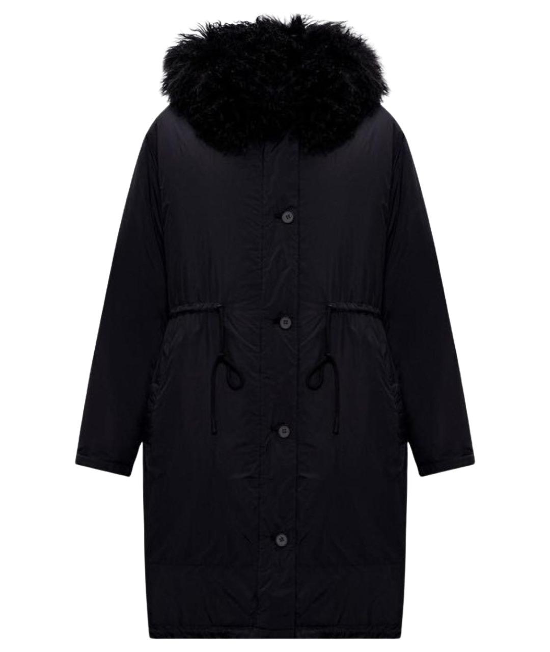 YVES SALOMON Черная парка, фото 1