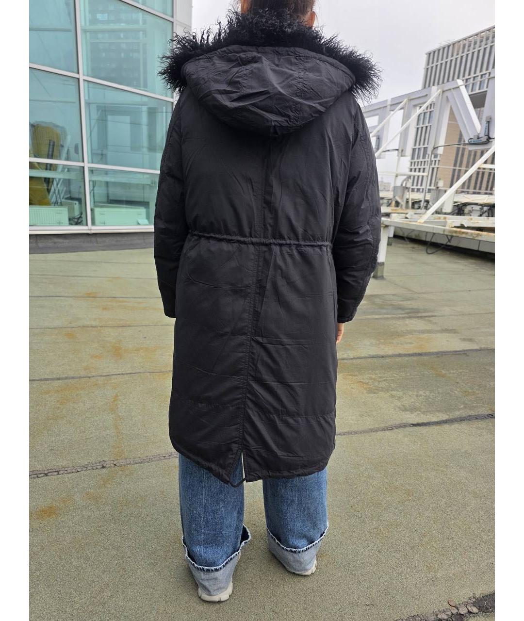 YVES SALOMON Черная парка, фото 5