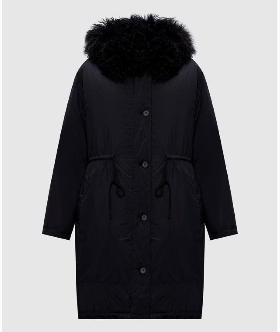 YVES SALOMON Черная парка, фото 6