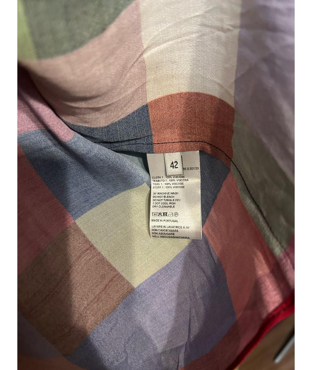 PAUL SMITH Мульти вискозная блузы, фото 4