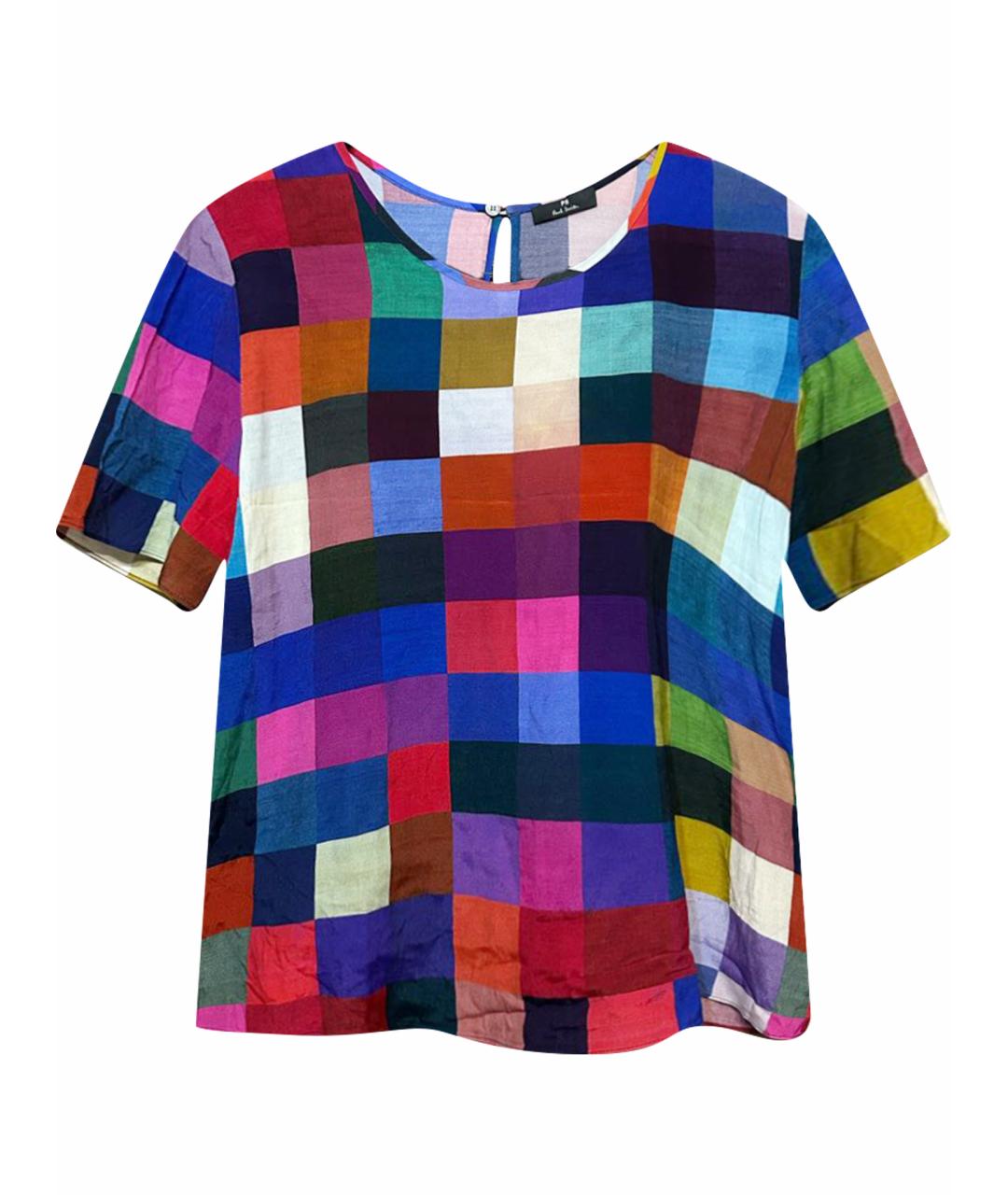 PAUL SMITH Мульти вискозная блузы, фото 1