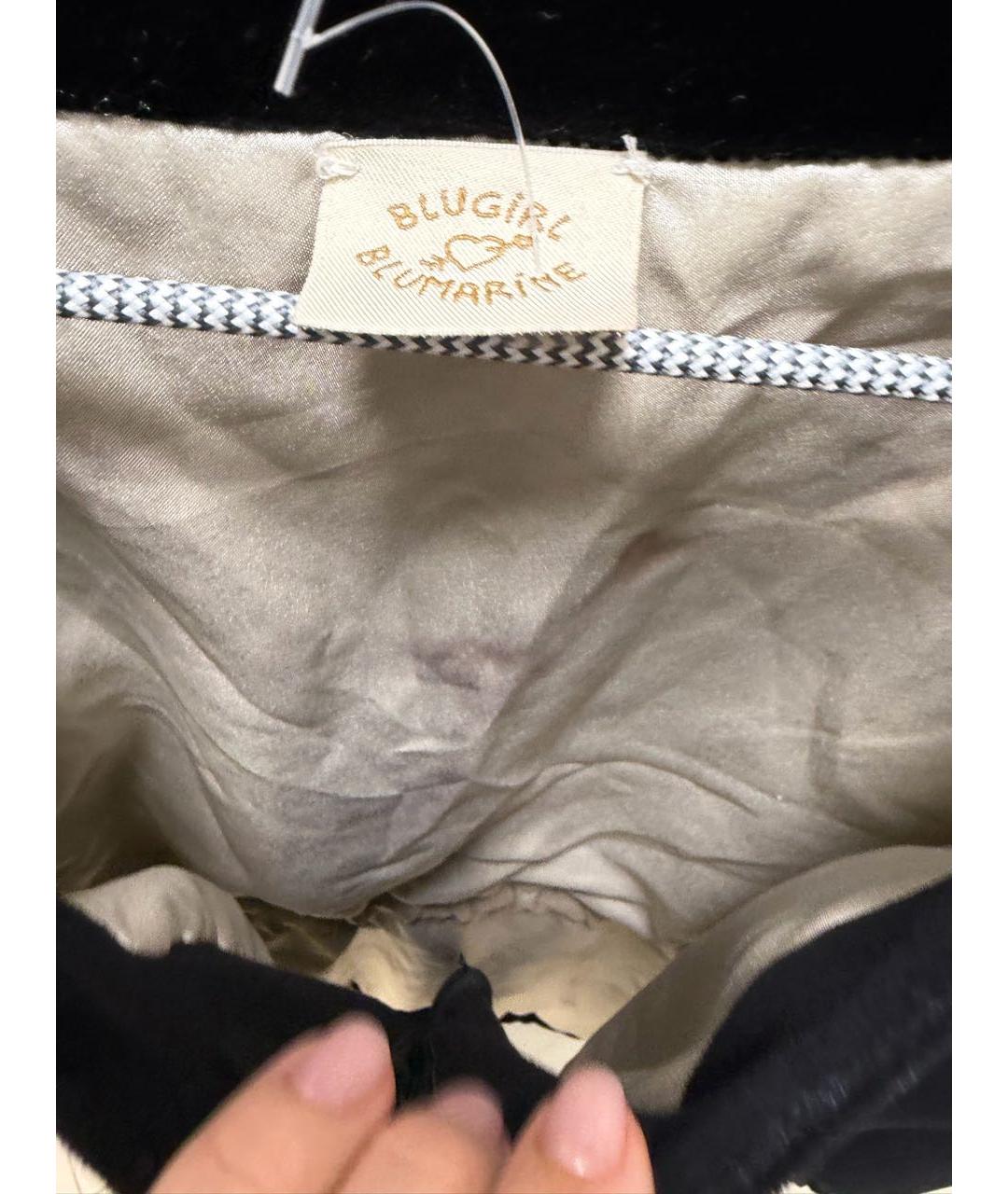 BLUGIRL Черный бархатный кардиган, фото 5