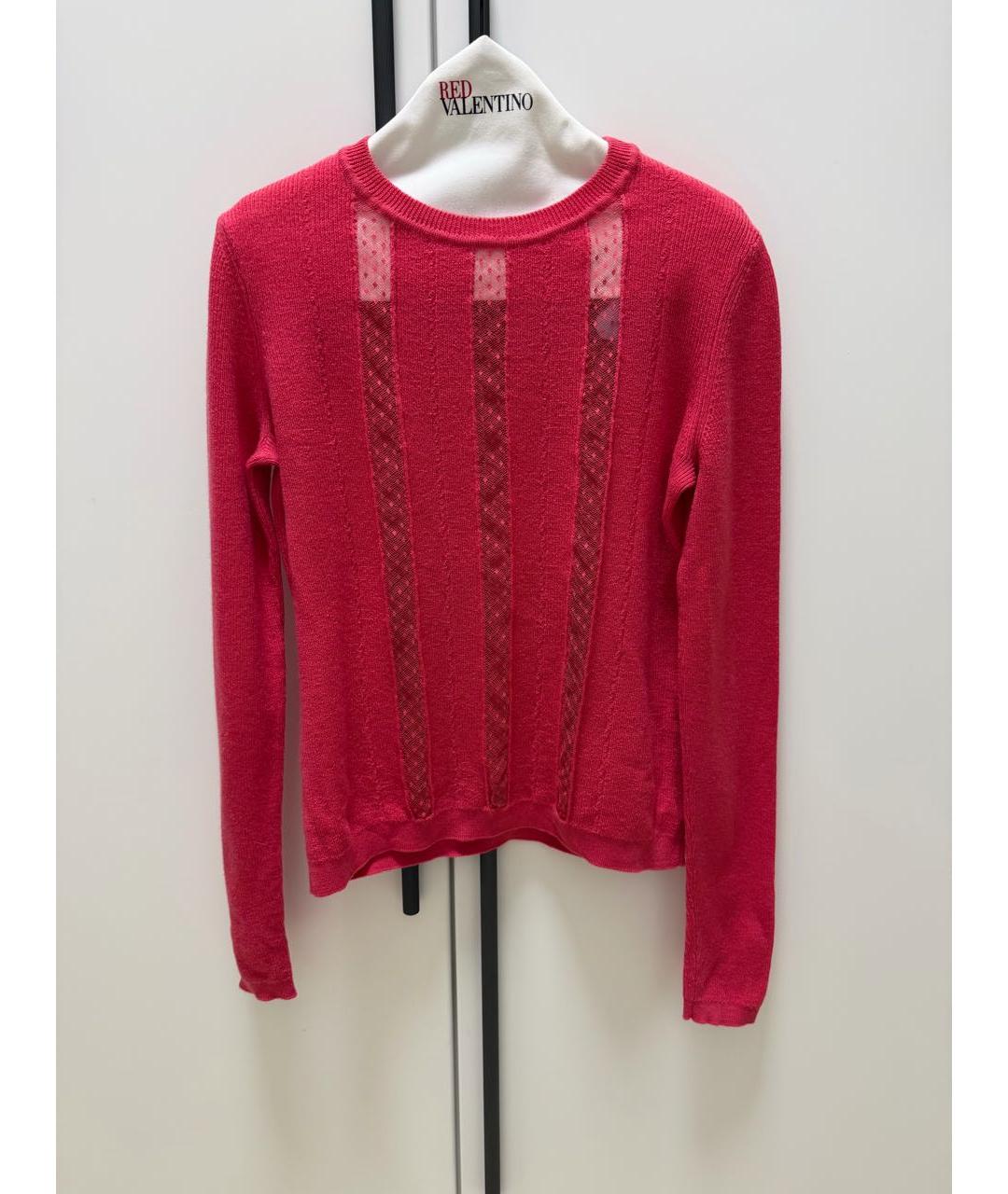 RED VALENTINO Розовый джемпер / свитер, фото 6