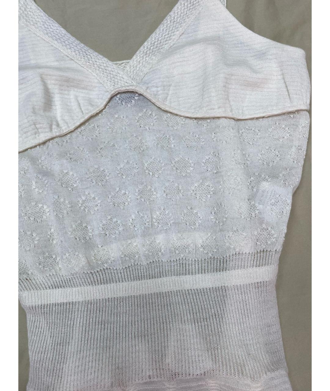 SAINT LAURENT Белый кашемировый кардиган, фото 5