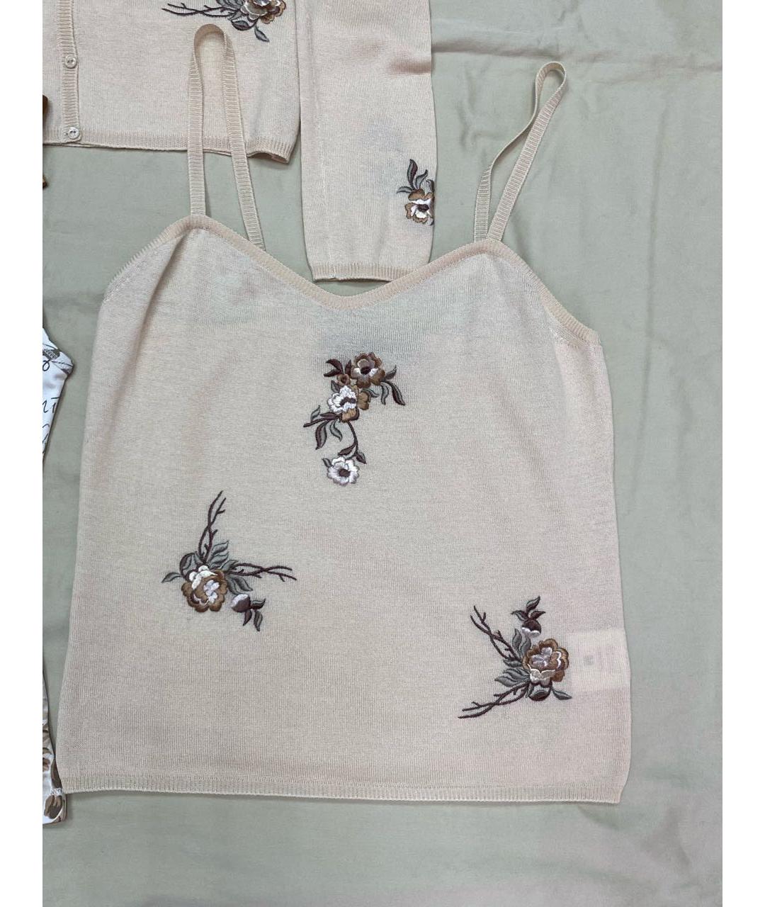 JOHN GALLIANO Коричневый кашемировый кардиган, фото 2