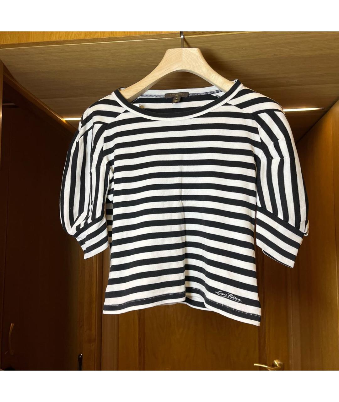 LOUIS VUITTON Белая хлопковая футболка, фото 4