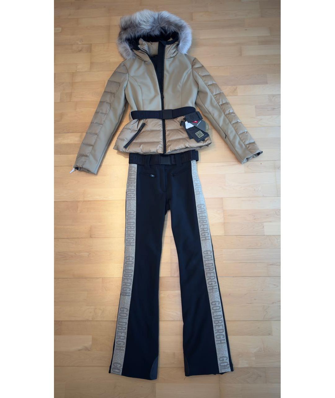 Goldbergh Золотой полиамидовый спортивные костюмы, фото 8