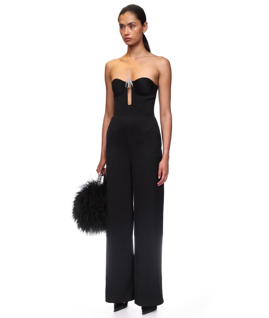 DAVID KOMA Черный комбинезон, фото 3