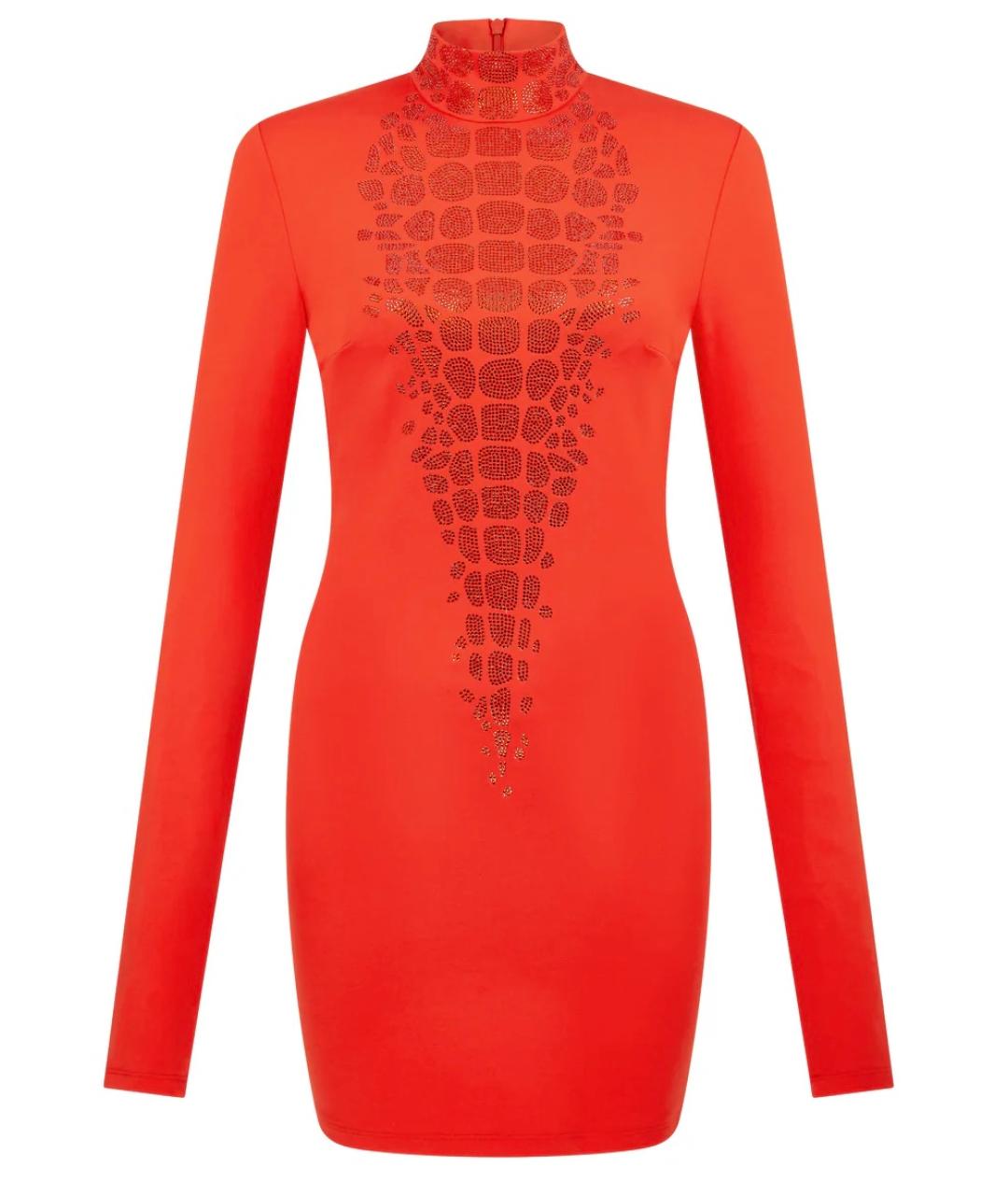 DAVID KOMA Красное коктейльное платье, фото 8