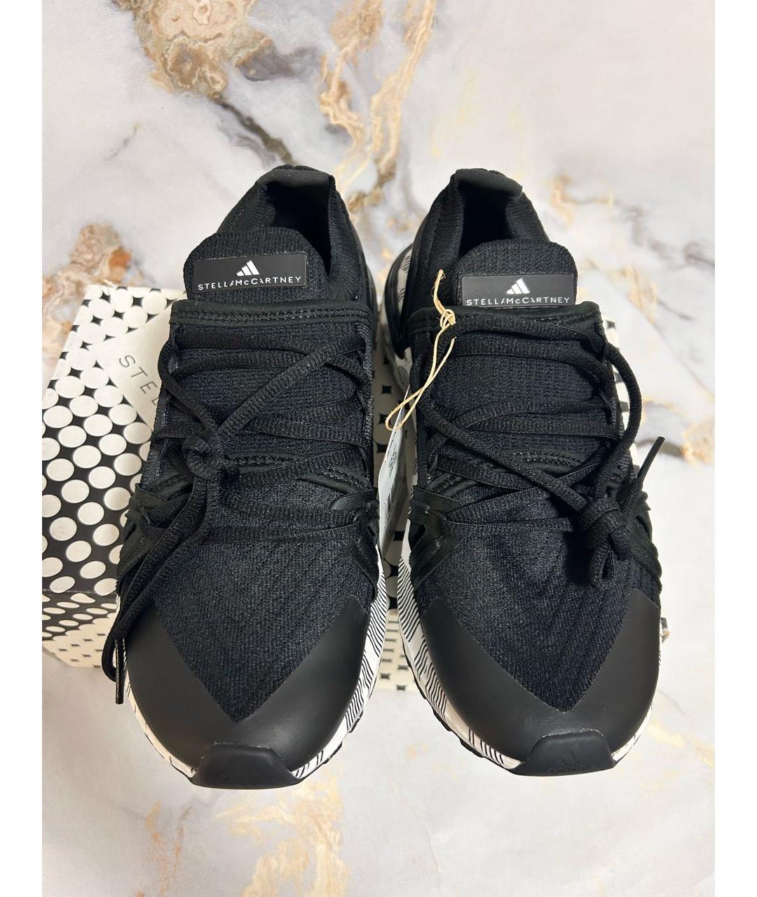 ADIDAS BY STELLA MCCARTNEY Черные текстильные кроссовки, фото 5