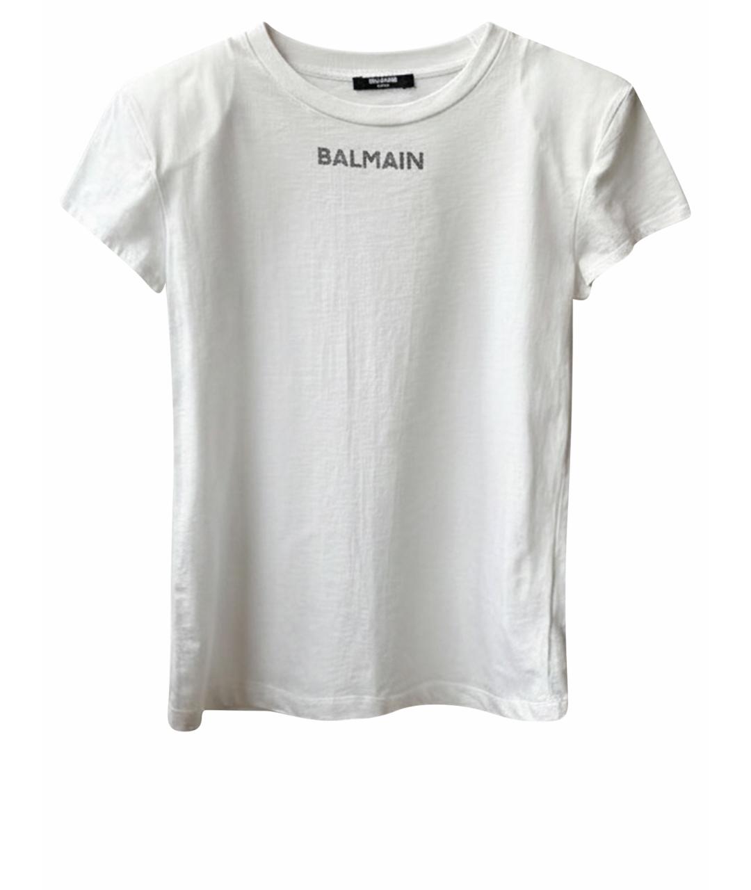 BALMAIN Белый хлопковый детская футболка / топ, фото 1