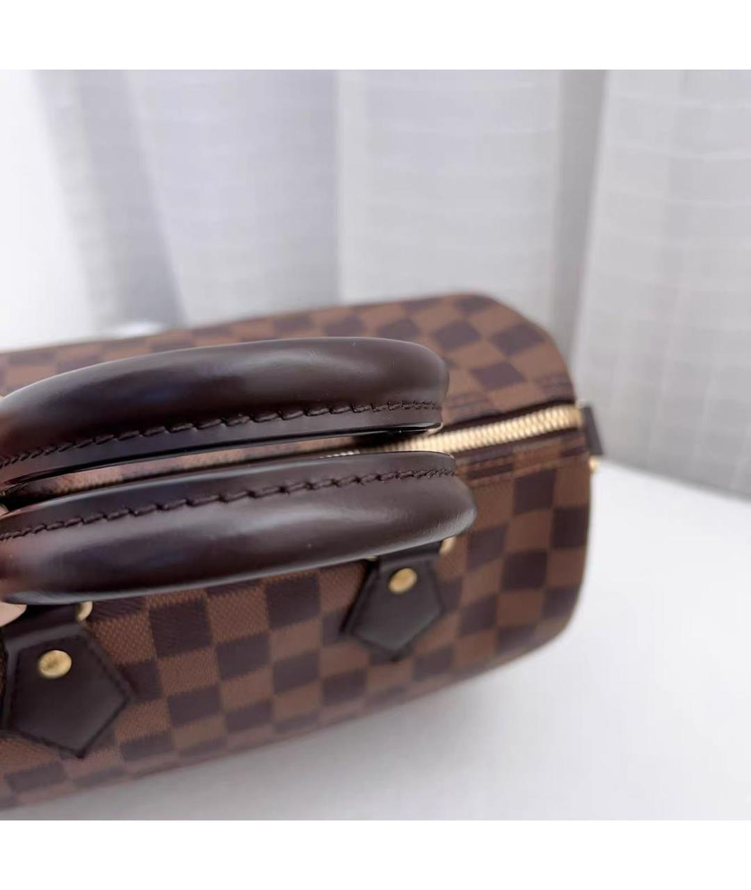 LOUIS VUITTON Коричневая сумка с короткими ручками, фото 6