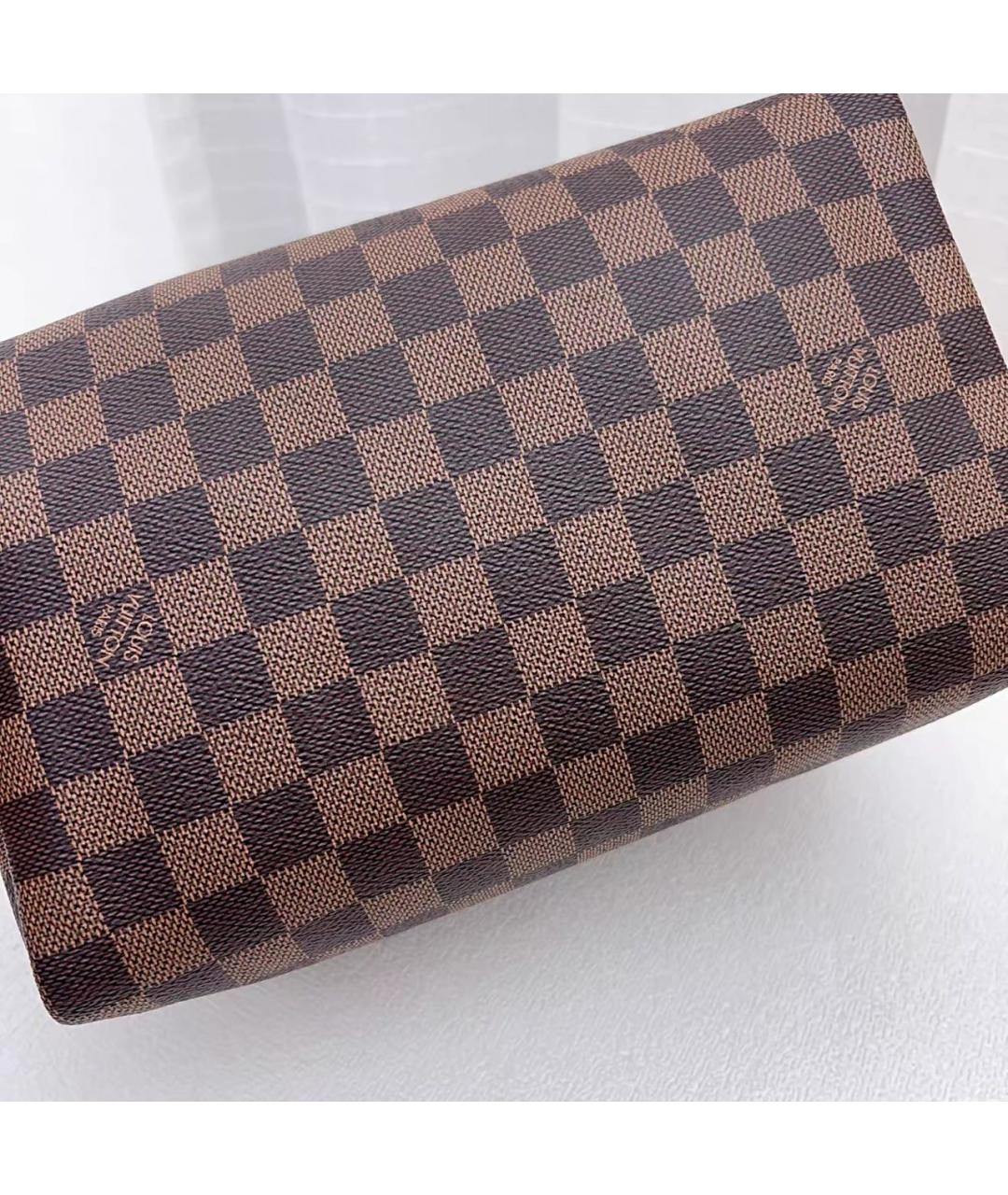 LOUIS VUITTON Коричневая сумка с короткими ручками, фото 5