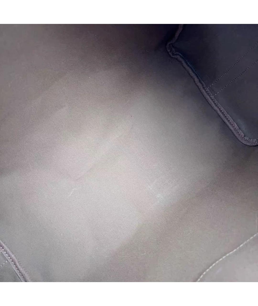 LOUIS VUITTON Коричневая сумка с короткими ручками, фото 7