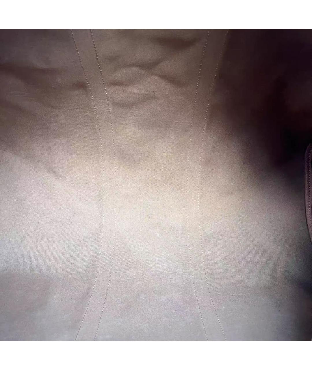 LOUIS VUITTON Коричневая дорожная/спортивная сумка, фото 8