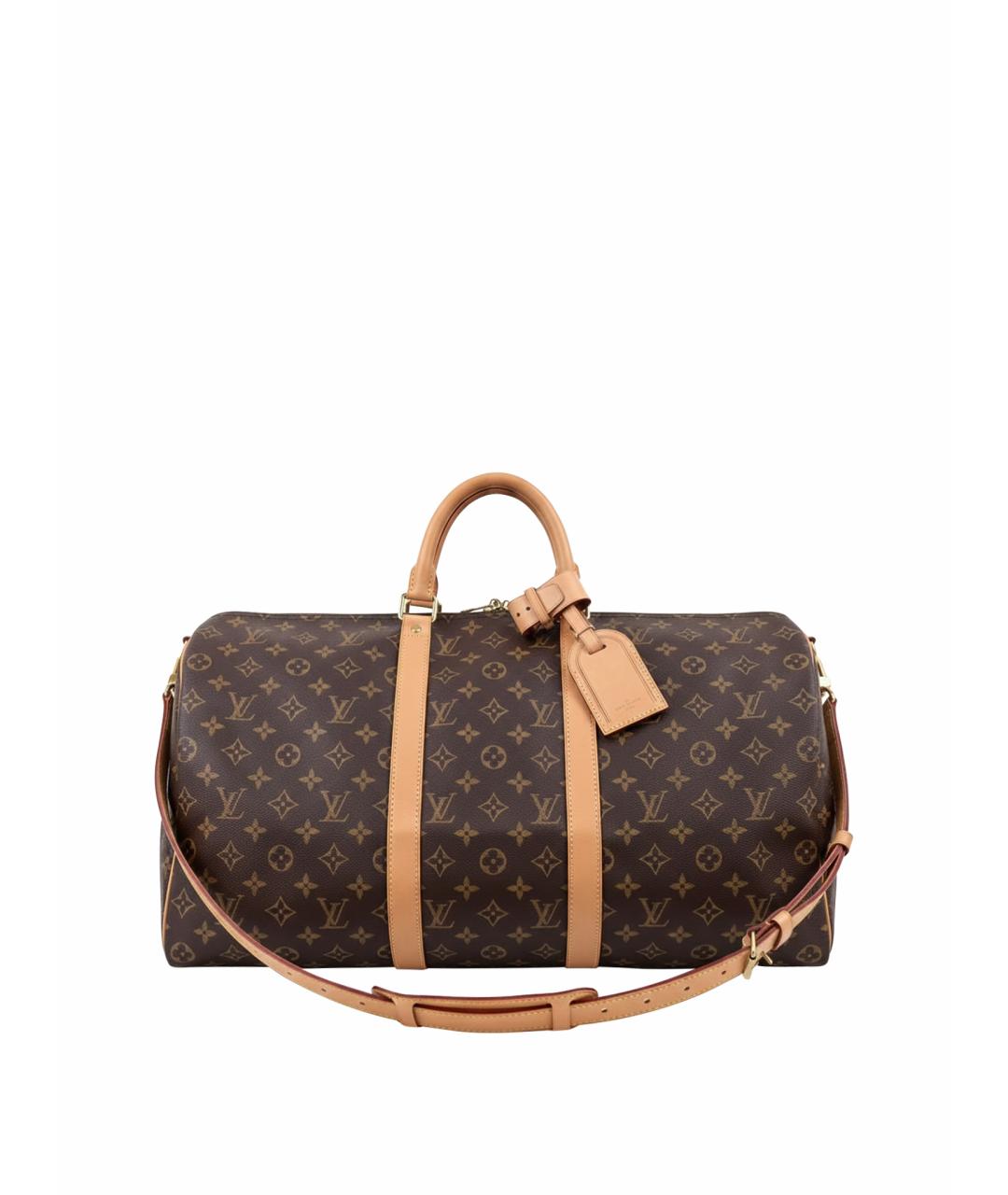 LOUIS VUITTON Коричневая дорожная/спортивная сумка, фото 1