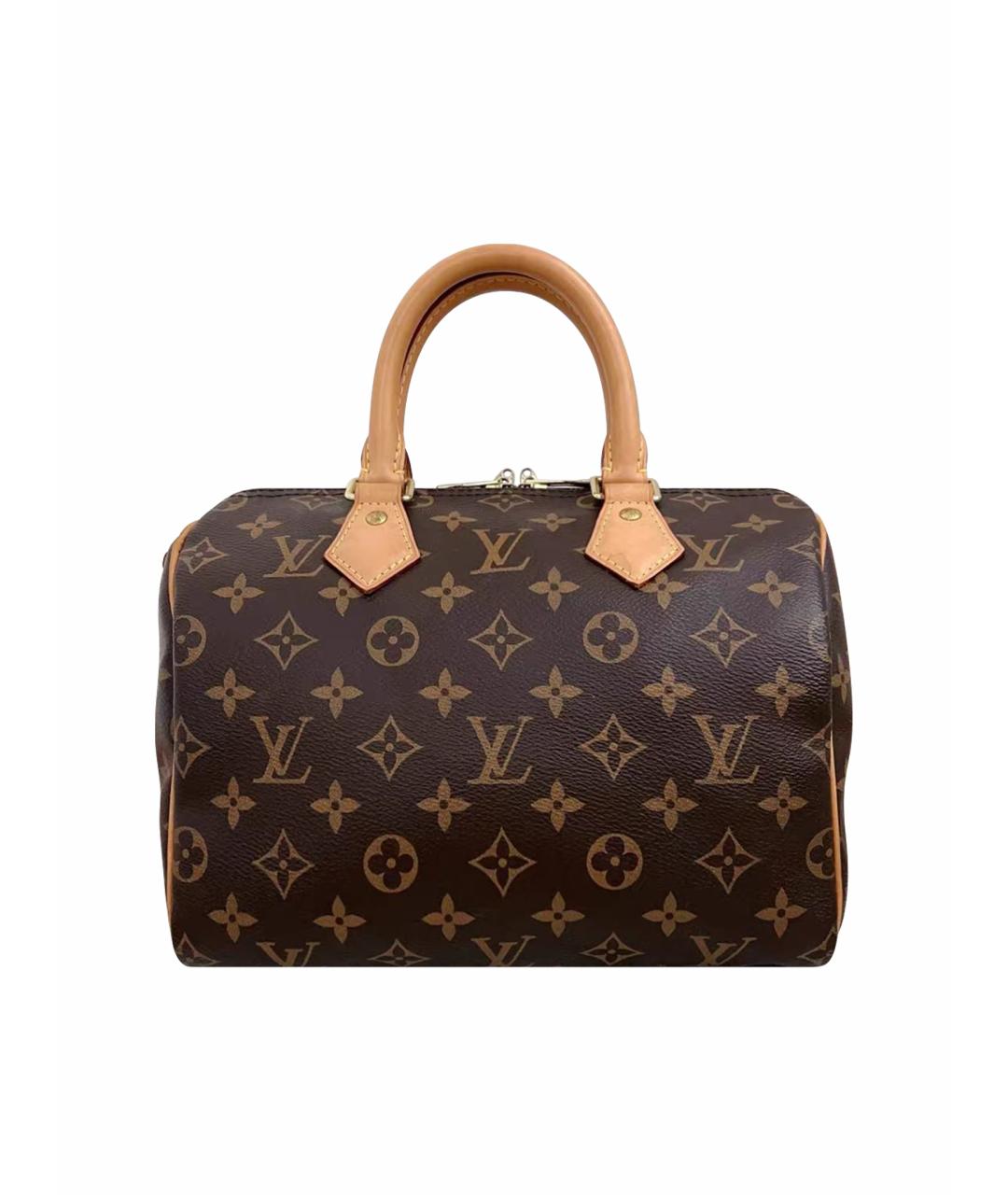 LOUIS VUITTON Коричневая сумка с короткими ручками, фото 1