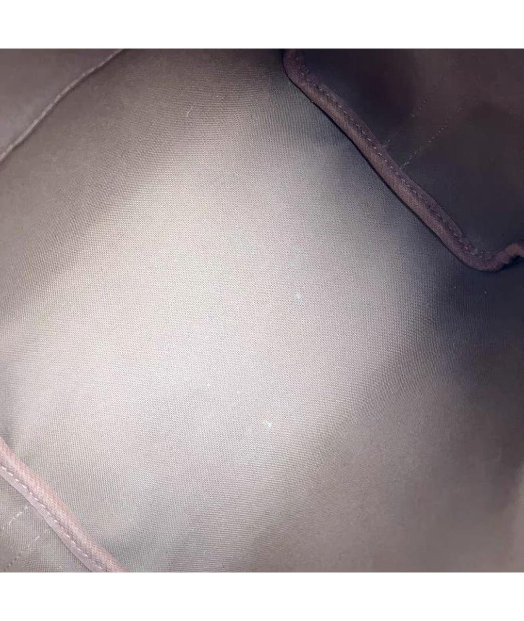 LOUIS VUITTON Коричневая сумка с короткими ручками, фото 8