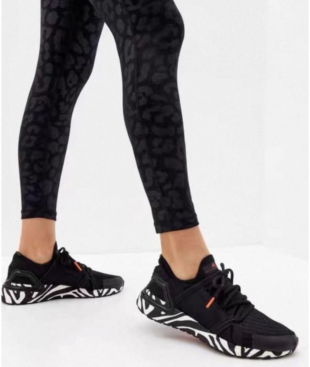 ADIDAS BY STELLA MCCARTNEY Черные текстильные кроссовки, фото 3