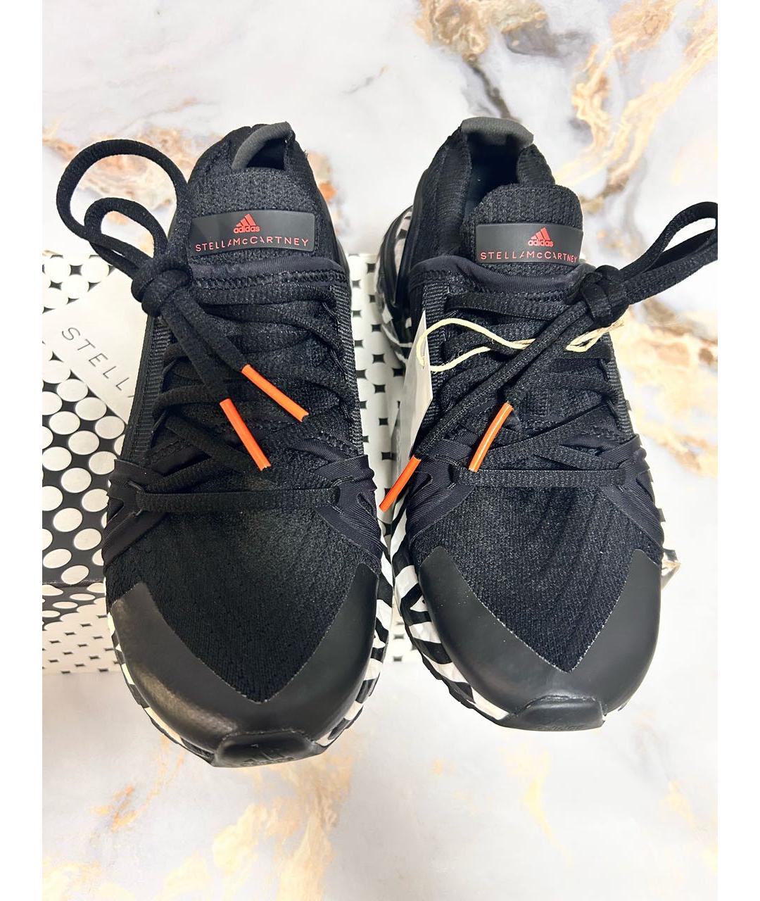 ADIDAS BY STELLA MCCARTNEY Черные текстильные кроссовки, фото 7