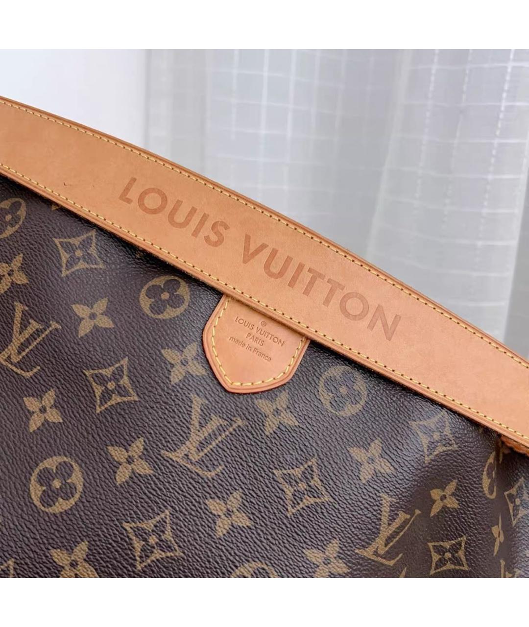 LOUIS VUITTON Коричневая сумка с короткими ручками, фото 6