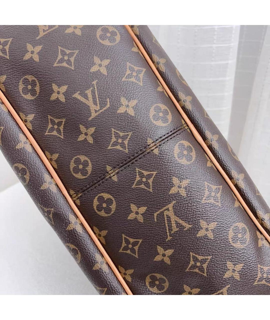 LOUIS VUITTON Коричневая сумка с короткими ручками, фото 3
