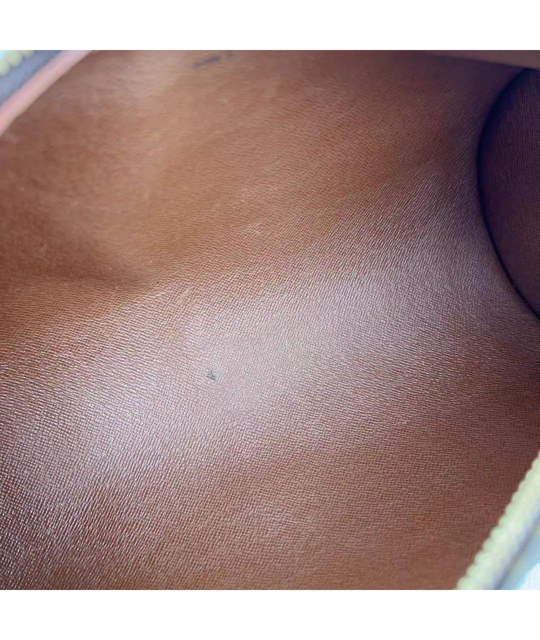 LOUIS VUITTON Коричневая сумка с короткими ручками, фото 7