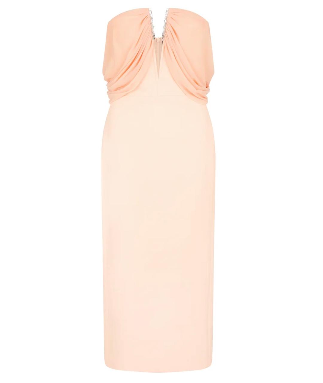 DAVID KOMA Коралловое коктейльное платье, фото 1