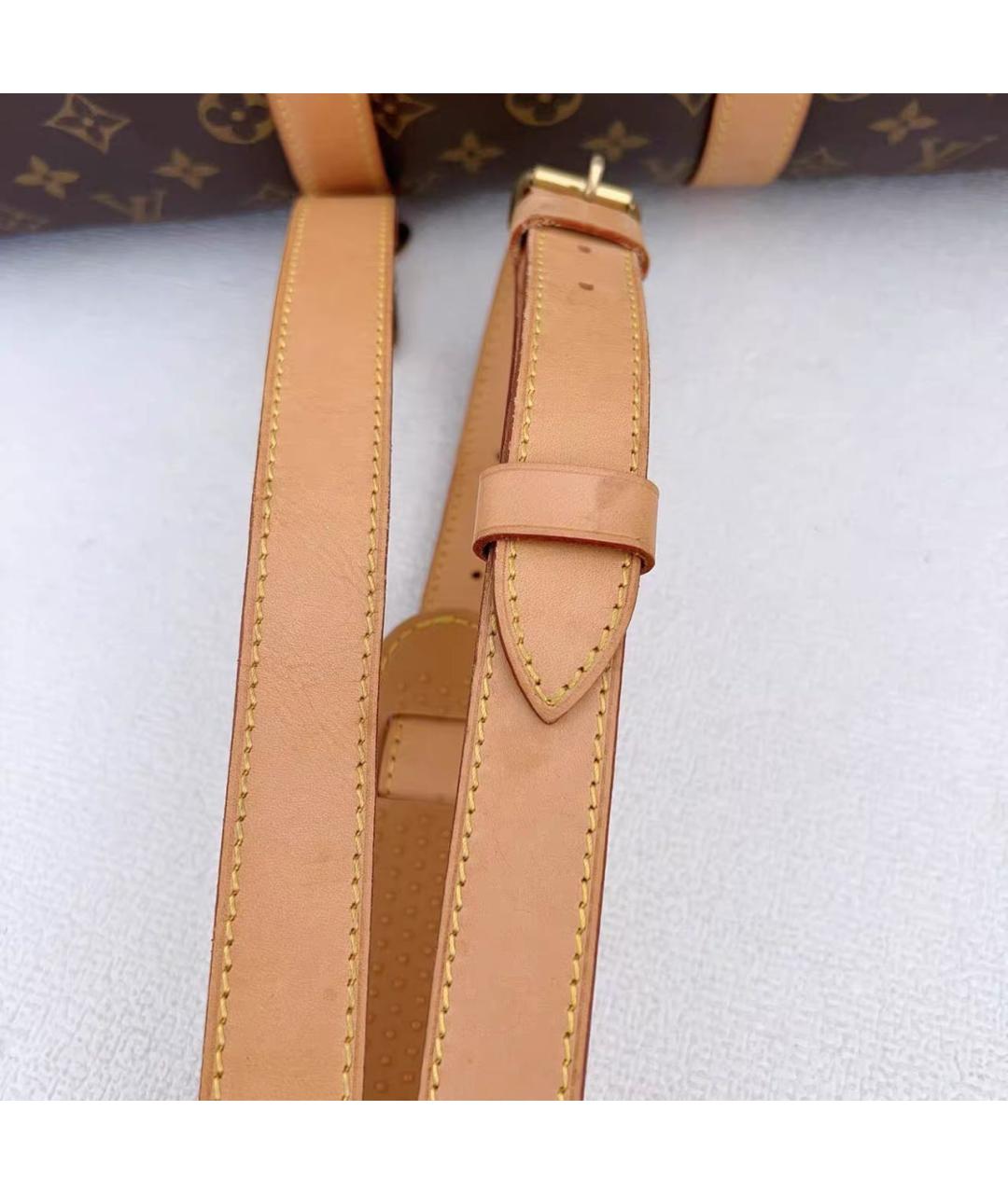 LOUIS VUITTON Коричневая дорожная/спортивная сумка, фото 6