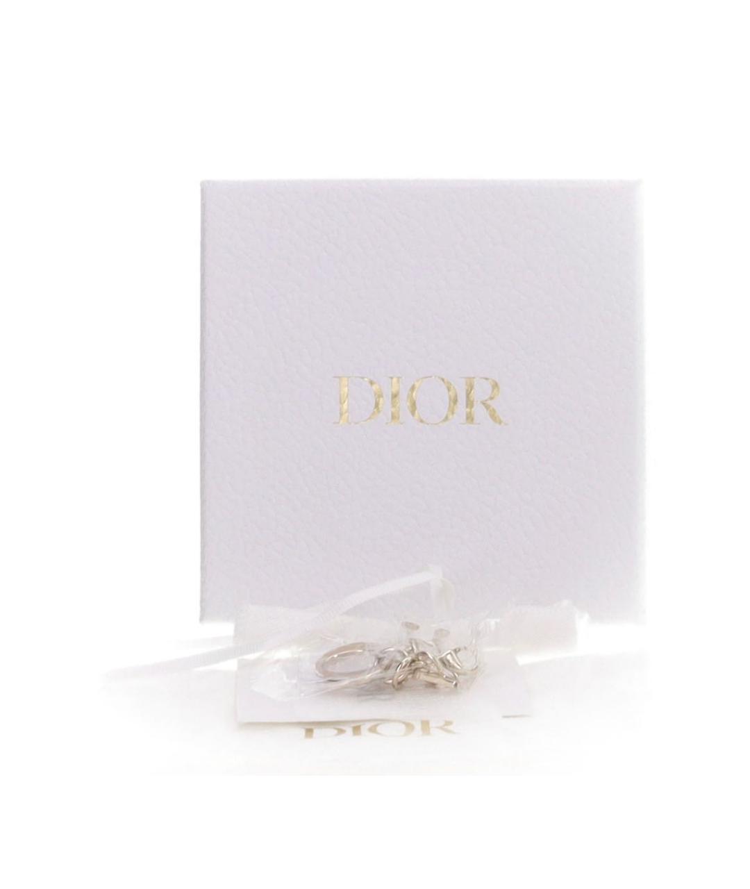 CHRISTIAN DIOR Темно-синий кожаный кошелек, фото 5