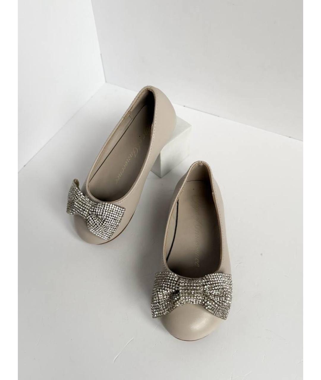 Age Of Innocence Бежевые кожаные туфли, фото 2