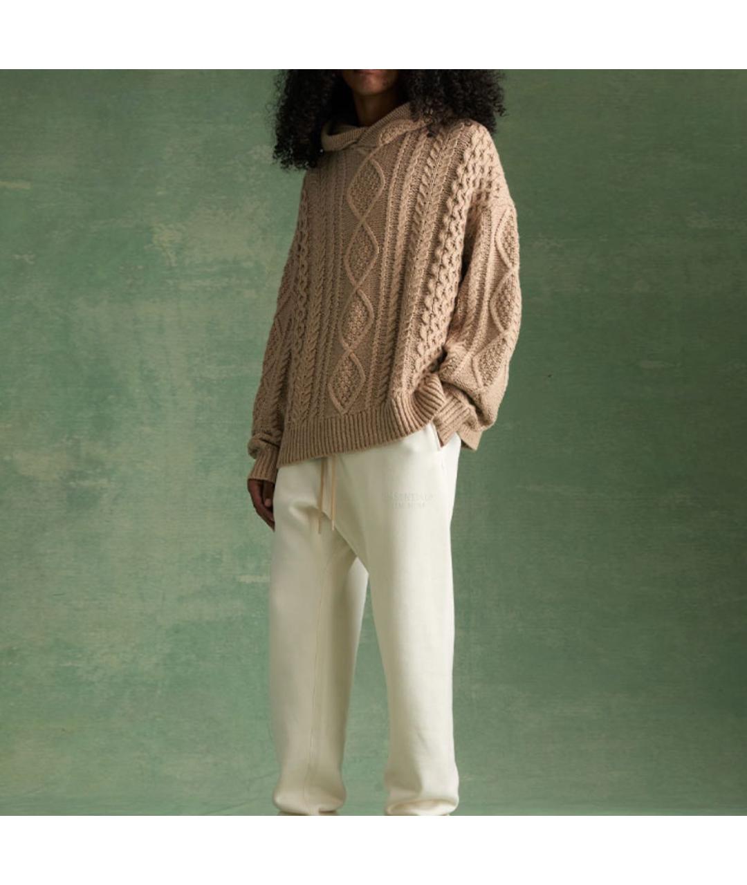 FEAR OF GOD ESSENTIALS Бежевый джемпер / свитер, фото 5