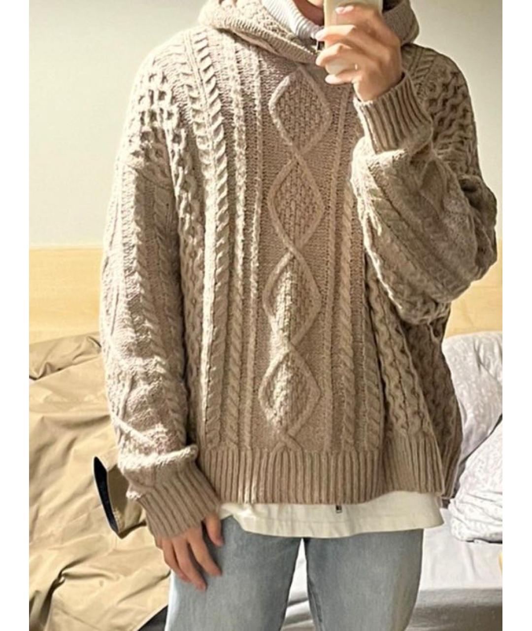 FEAR OF GOD ESSENTIALS Бежевый джемпер / свитер, фото 7