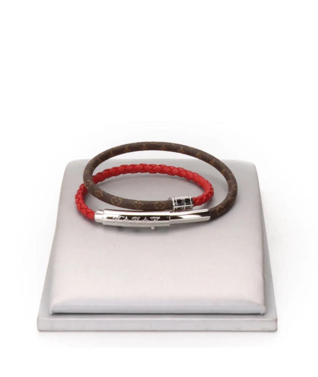 LOUIS VUITTON Мульти кожаный браслет, фото 2