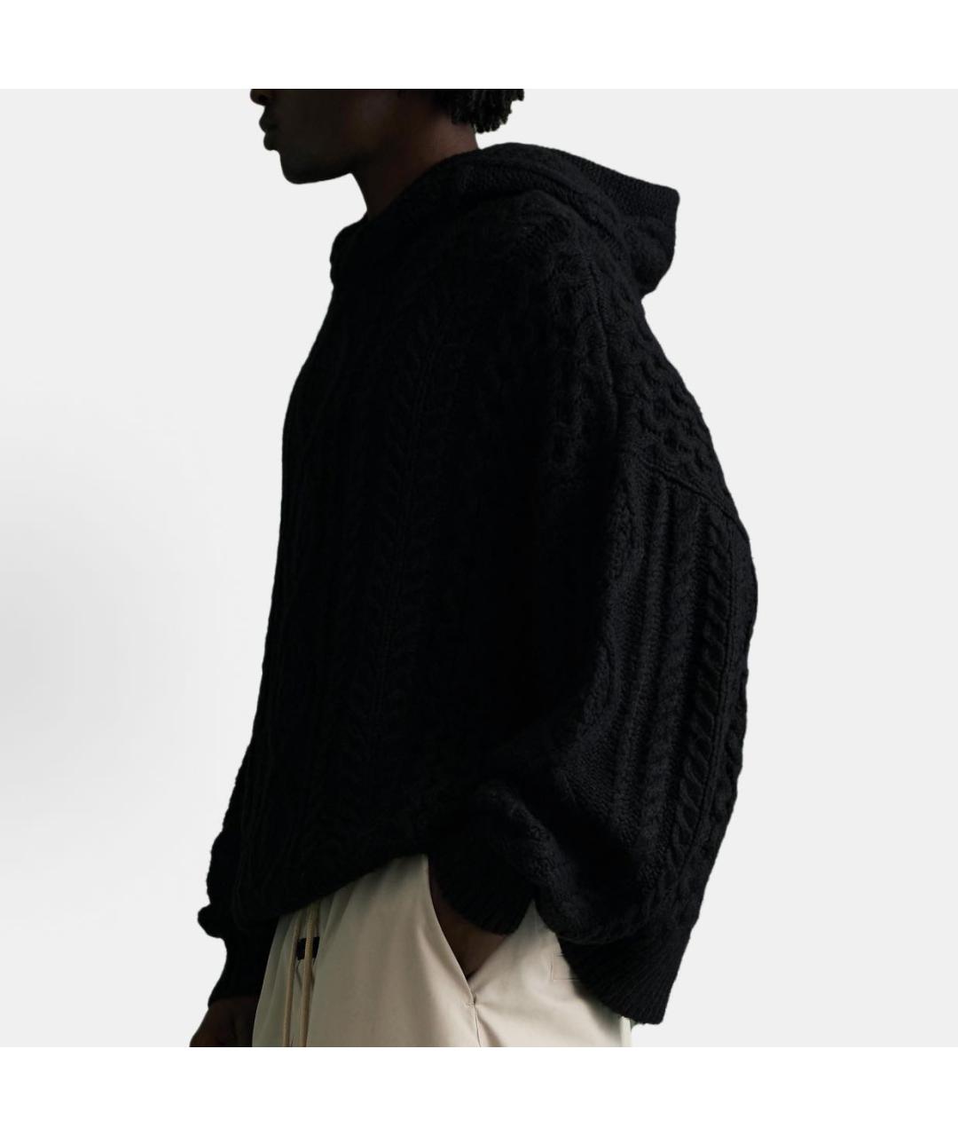 FEAR OF GOD ESSENTIALS Черный джемпер / свитер, фото 5