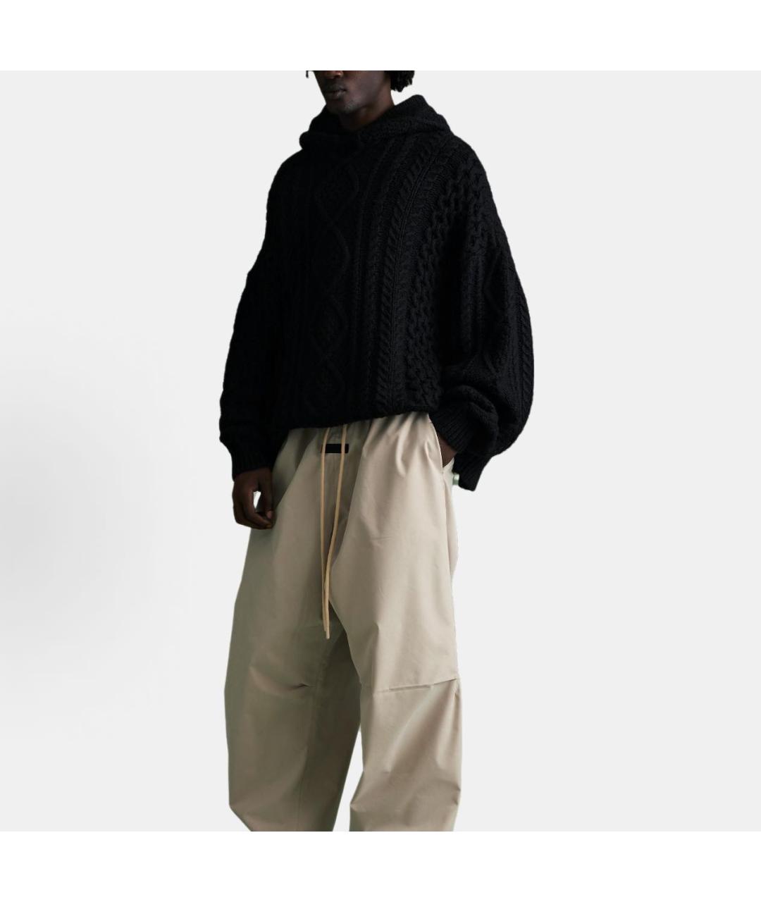 FEAR OF GOD ESSENTIALS Черный джемпер / свитер, фото 6