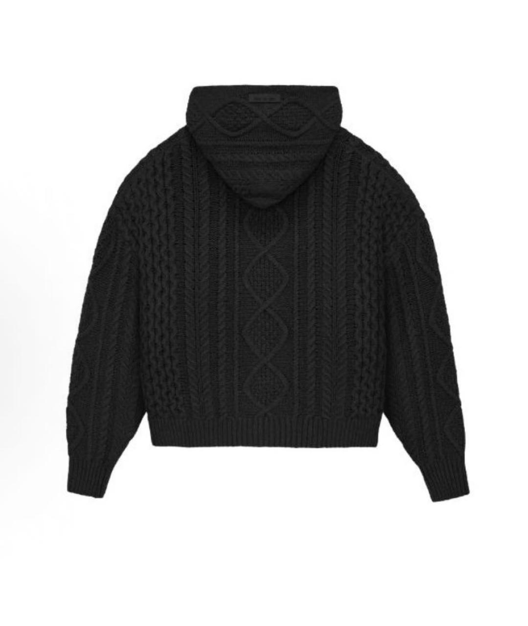 FEAR OF GOD ESSENTIALS Черный джемпер / свитер, фото 2