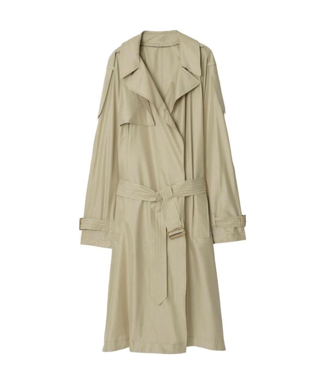 BURBERRY Бежевый тренч / плащ, фото 1