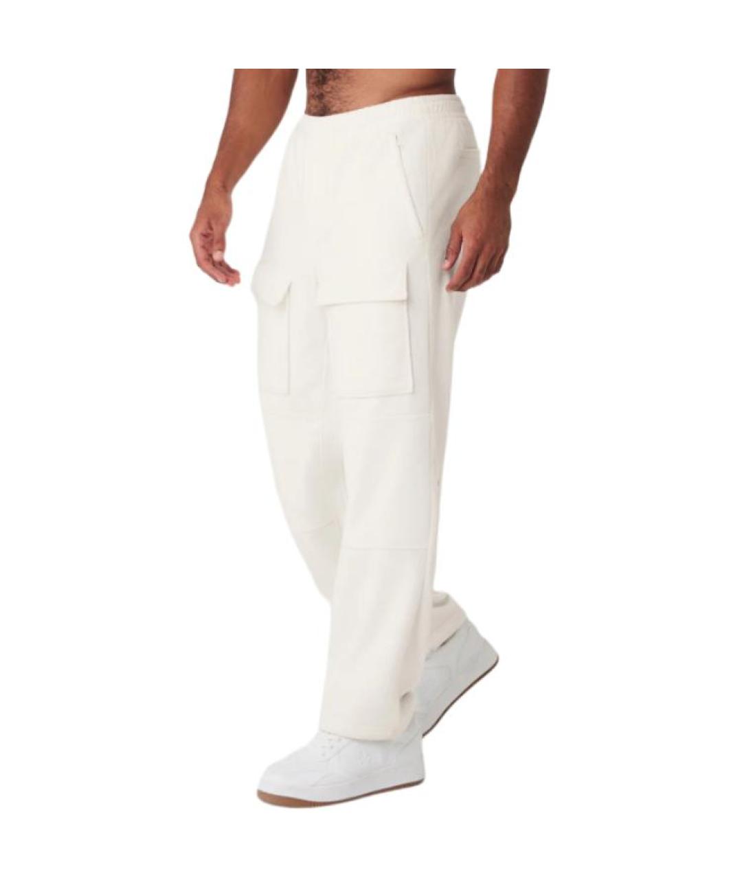 ALO YOGA Белые повседневные брюки, фото 3