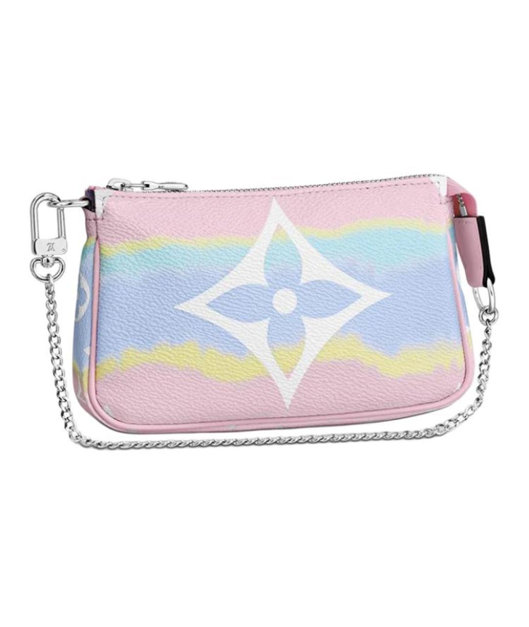 LOUIS VUITTON Розовая сумка через плечо, фото 1