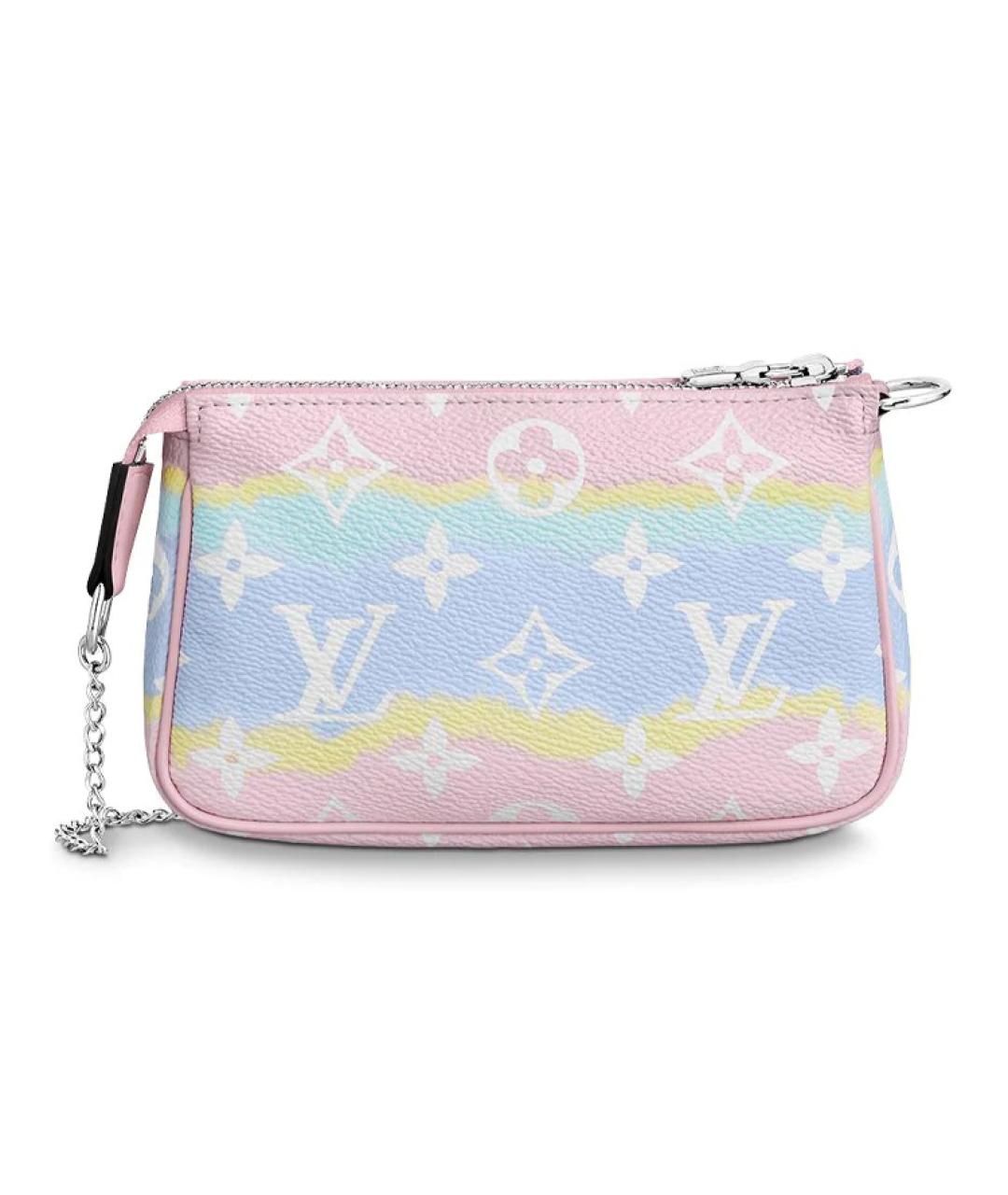 LOUIS VUITTON Розовая сумка через плечо, фото 3