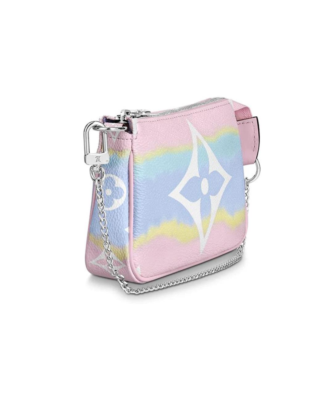 LOUIS VUITTON Розовая сумка через плечо, фото 2