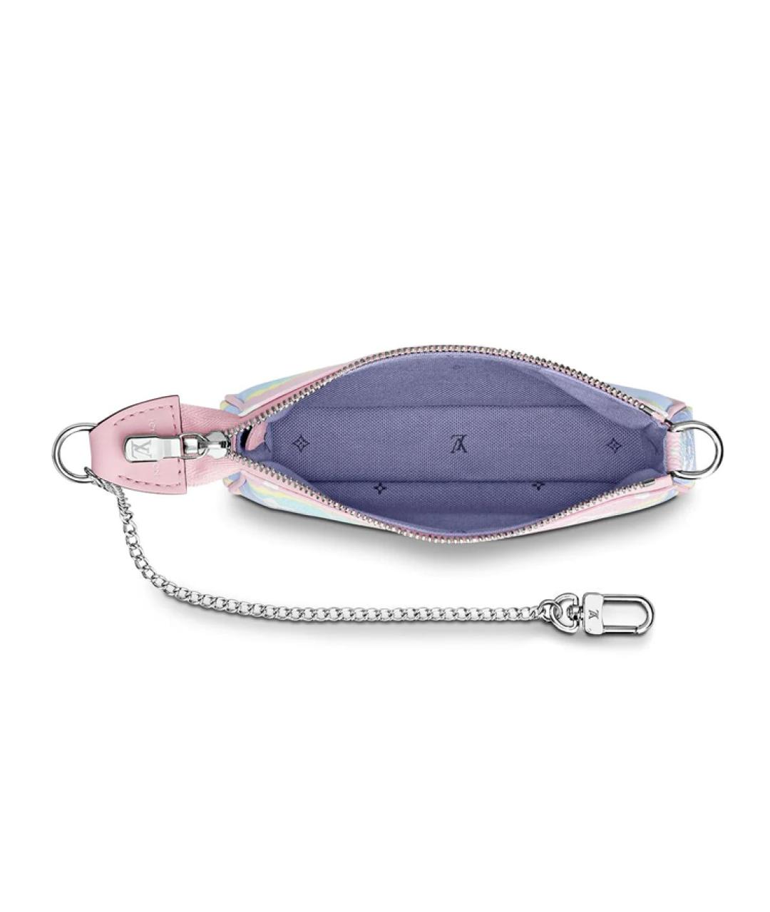 LOUIS VUITTON Розовая сумка через плечо, фото 4