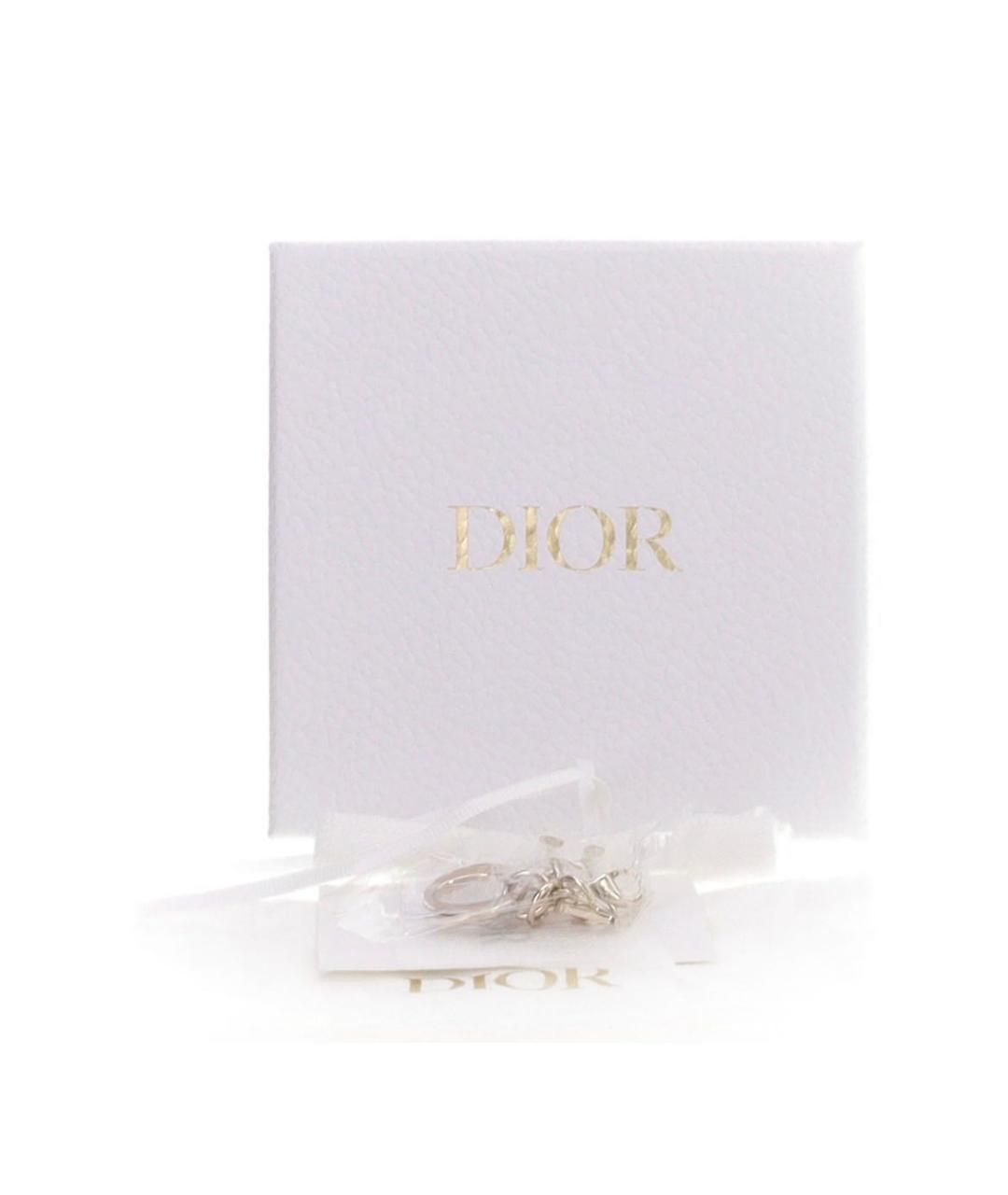 CHRISTIAN DIOR Темно-синий кожаный кошелек, фото 5