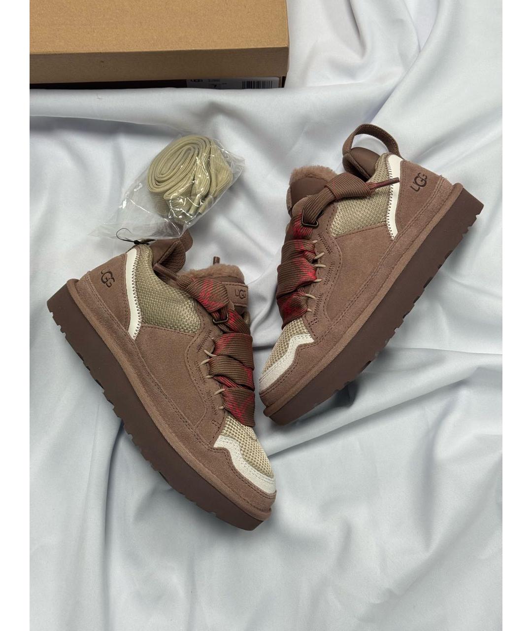 UGG AUSTRALIA Мульти замшевые кроссовки, фото 3