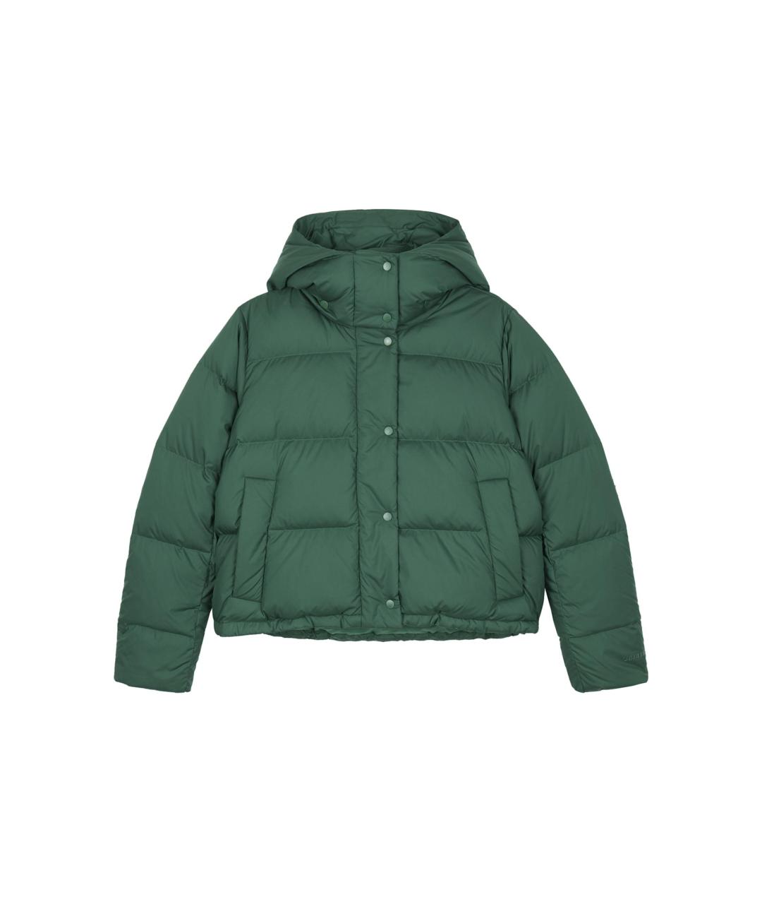 Lululemon Зеленый пуховик, фото 1