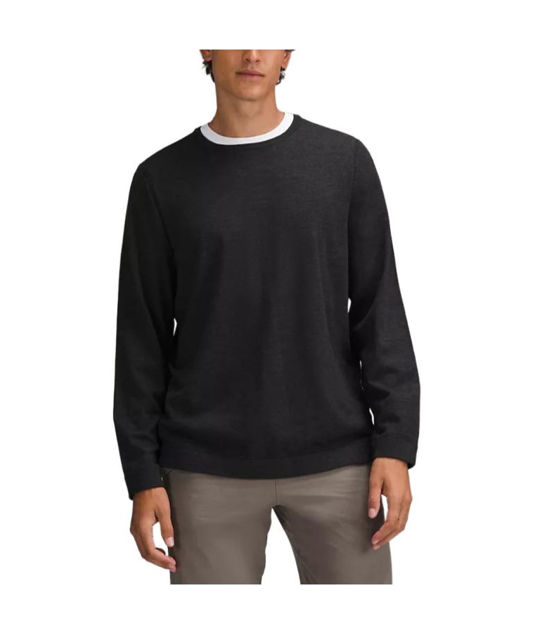 Lululemon Черный кашемировый джемпер / свитер, фото 3